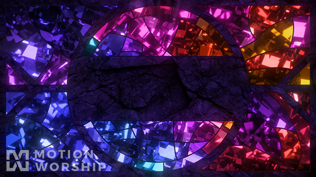 Sacred Glass Circle Cutout