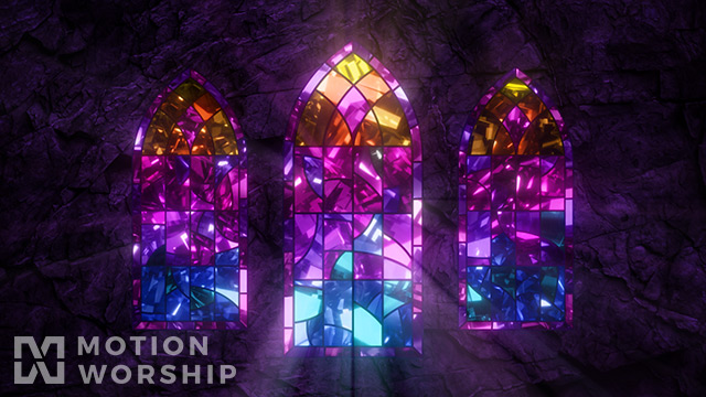 Sacred Glass Triple Windows