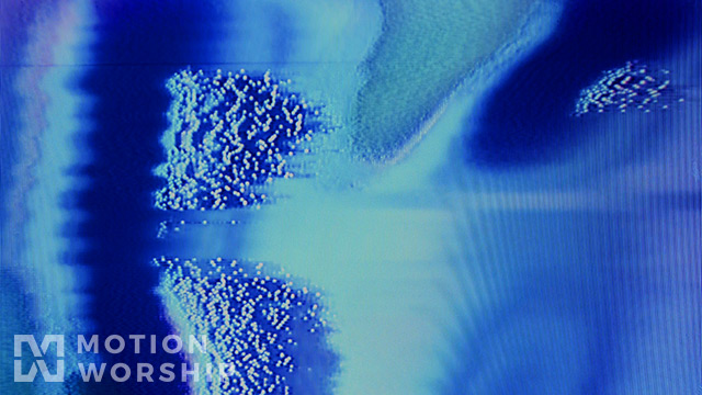 VHS Glitch Blue Noise