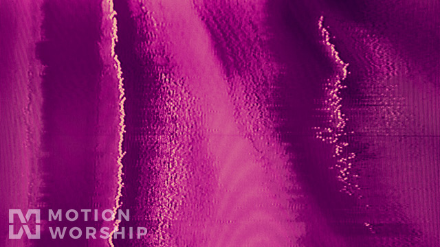 VHS Glitch Magenta