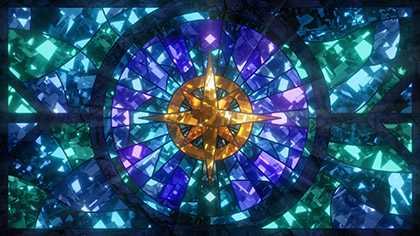 Sacred Glass Bethlehem Star