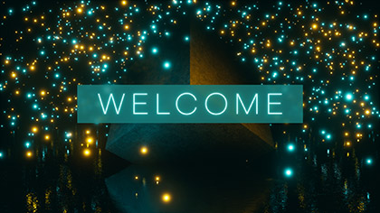 Fluorescent Welcome