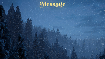 Christmas Town Message