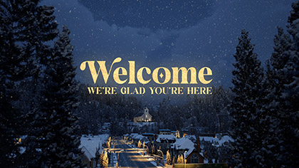 Christmas Town Welcome