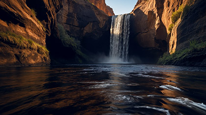 Waterfall Canyon River